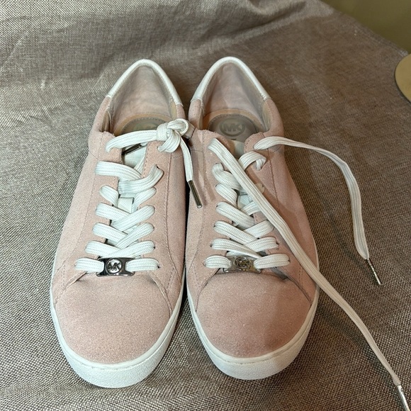 Michael Kors Irving Lace up Sneakers Size 8 - Picture 1 of 11